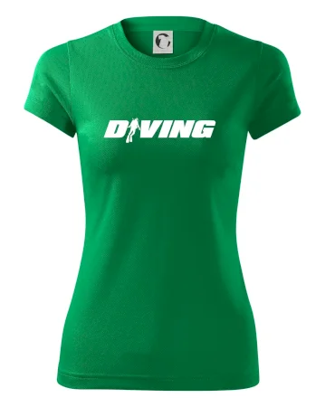Diving nápis potápač