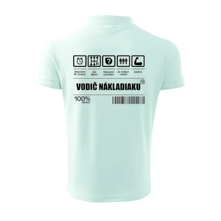 Čiarový kód - Vodič nákladiaku