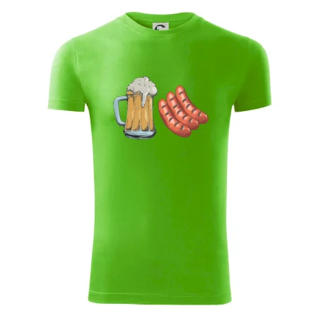 Pivo a klobása