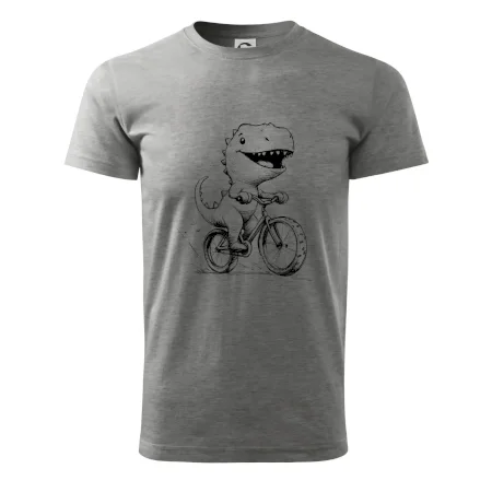 Roztomilý Dinosaurus na bicykli