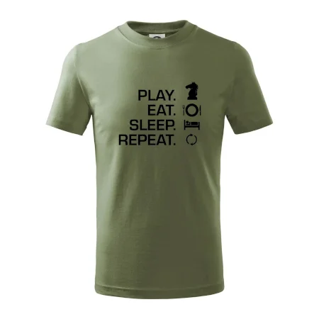 Eat sleep play - šach