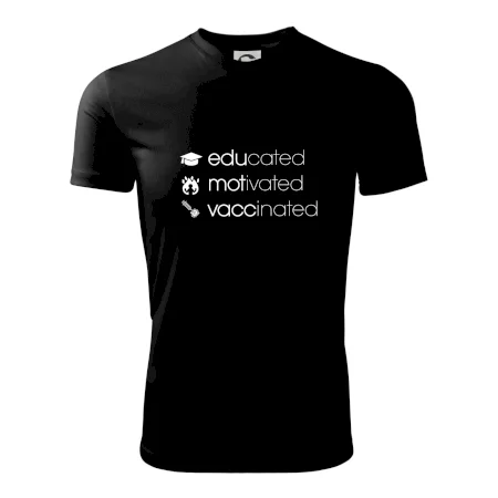 Educated motivated vaccinated