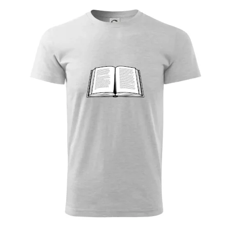 Kniha čiernobiela otvorená s textom