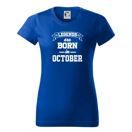 Legends are born in October