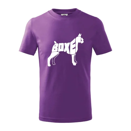 Boxer nápis v tele