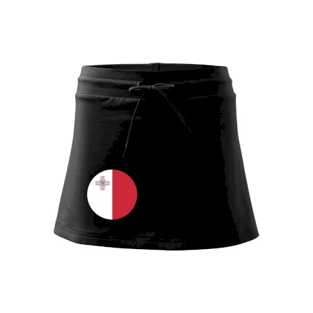 Vlajka Malta okrúhla veľká