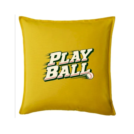 Play ball retro sportovní nápis