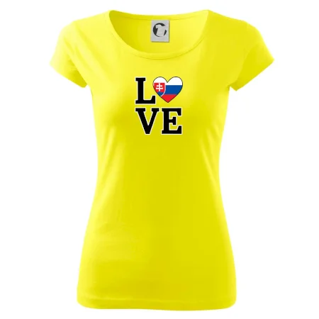 Love Slovenská vlajka