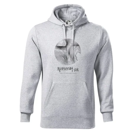 Kôprovský štít - vrstevnice v kruhu