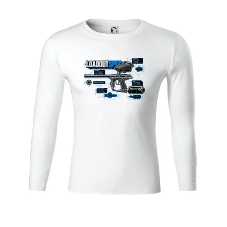Technický výkres výstroja pre paintball