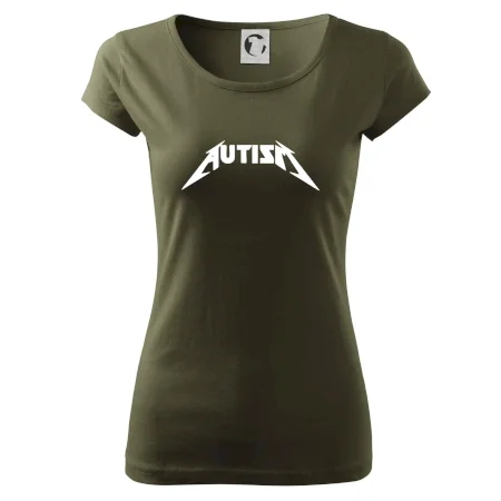 Autism rock nápis