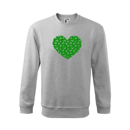 Vianočné jelene v srdci