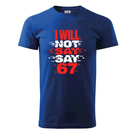 Červený - I Will Not Say SAY 67