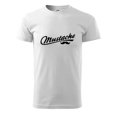 Mustache - nápis