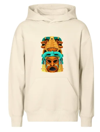 Mayová maska s pyramídou