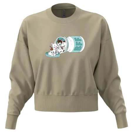 Bullterrier Friends Forever zelené (Pecka design)