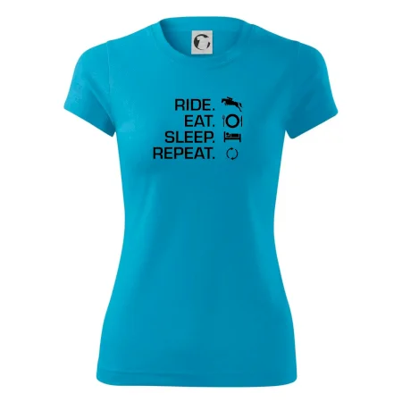 Ride Eat Sleep Repeat Kôň