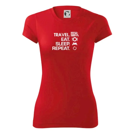 Eat sleep travel - Veľký príves