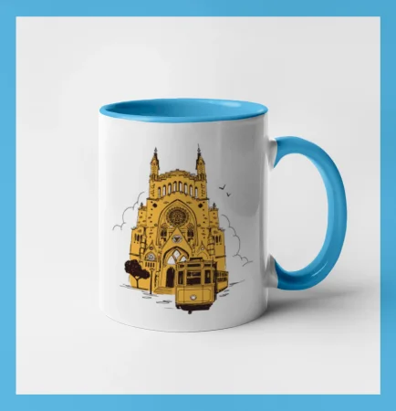 Mallorca - katedrála a električka