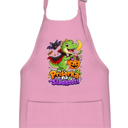 Príšerka na sladkosti - dinosaurus s tekvicou