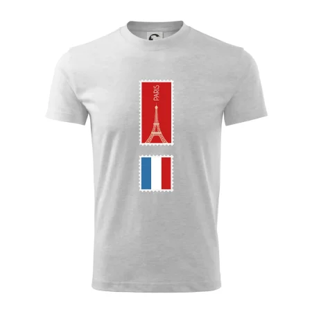 Paríž známka farebná