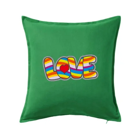 Love nápis dúhový