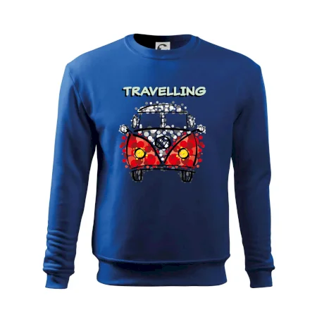 Traveling kreslené auto (lulu_art)