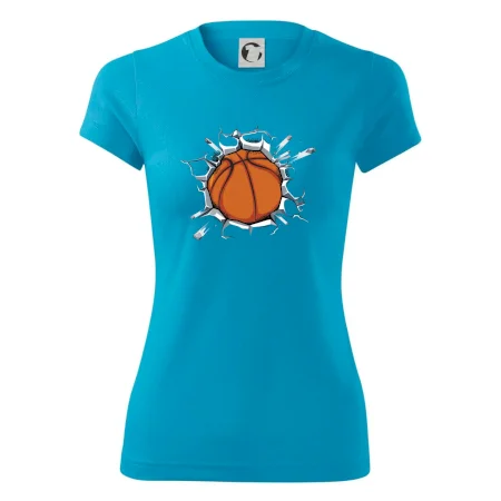 Basketbal lopta v triku