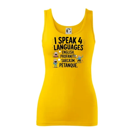I speak 4 language - Petanque