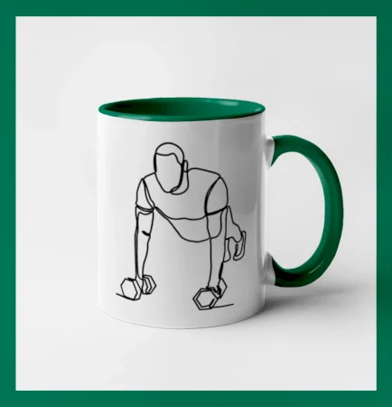 Tréner fitness jedným ťahom