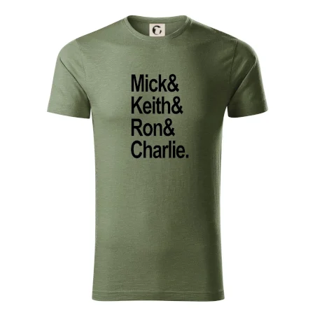 Mick Keith Ron Charlie