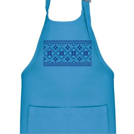 Ukrajinský vzor - modrý