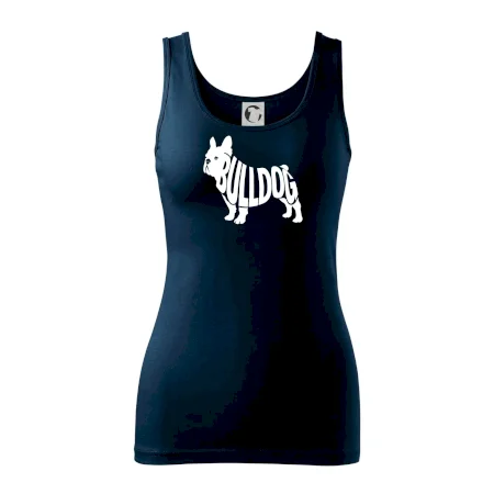 Bulldog nápis v tele