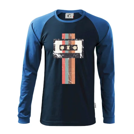 Retro kazeta - pruhy