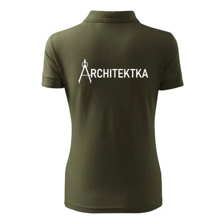 Architektka nápis