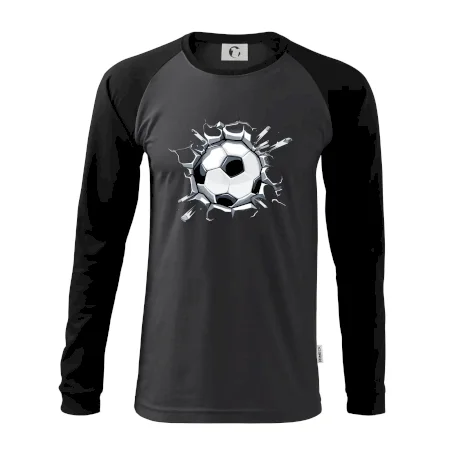 Futbalová lopta v triku