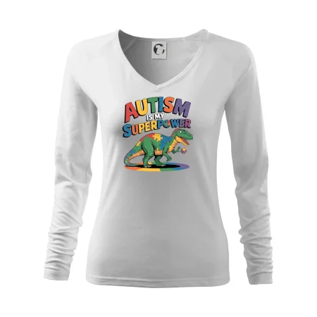 Stojící Rex Autism is my superpower
