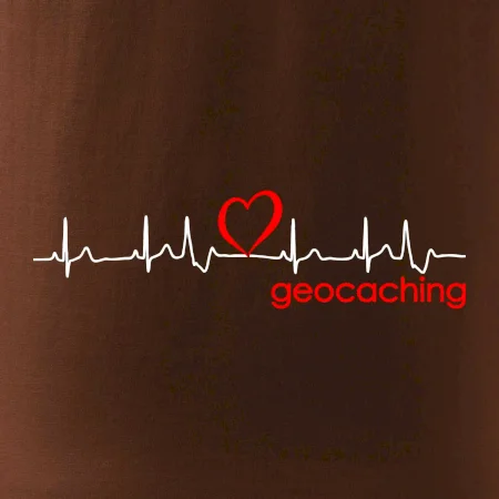 Moje srdce bije pre Geocaching -Text