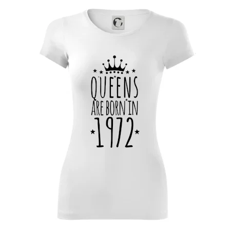Queens are born in 1972