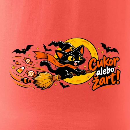 Cukor alebo žart - čierna mačka na metle