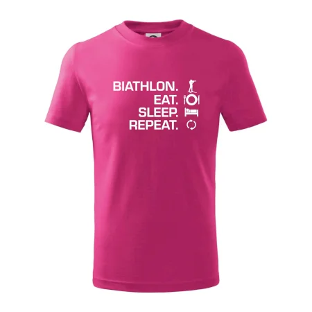 Biathlon Eat Sleep Repeat