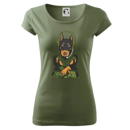 Bojový doberman (Pecka design)