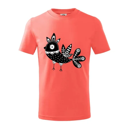 Vtáčik čiernobiely folklór