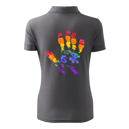 LGBT hand print