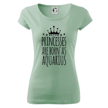 Princesses are born as Aquarius - Vodnár