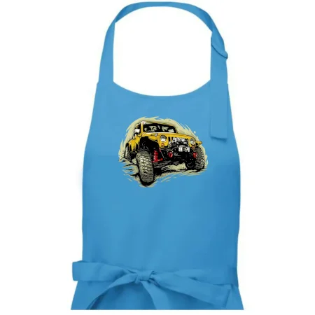 Žltý offroad s navijakom