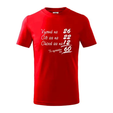 Vyzerá, cíti sa, chová sa - 60 rokov