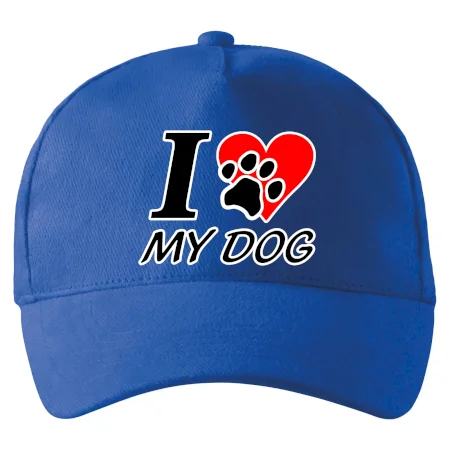 I love my dog - nápis