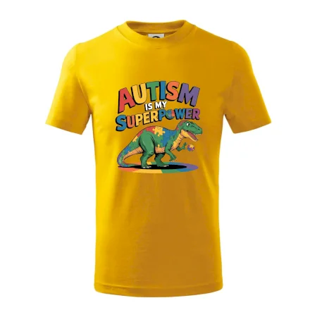 Stojící Rex Autism is my superpower