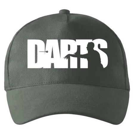 Darts - nápis so šípkarom